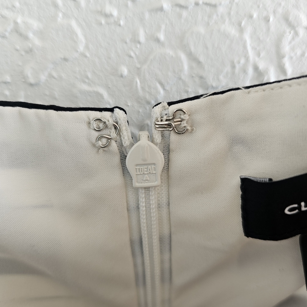 Club Monaco Black and White Striped Jumpsuit Size 10 and Size 6 - Picture 11 of 16